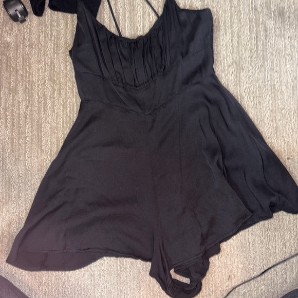 Urban Outfitters Black Midi Dress - Picture 2 of 5